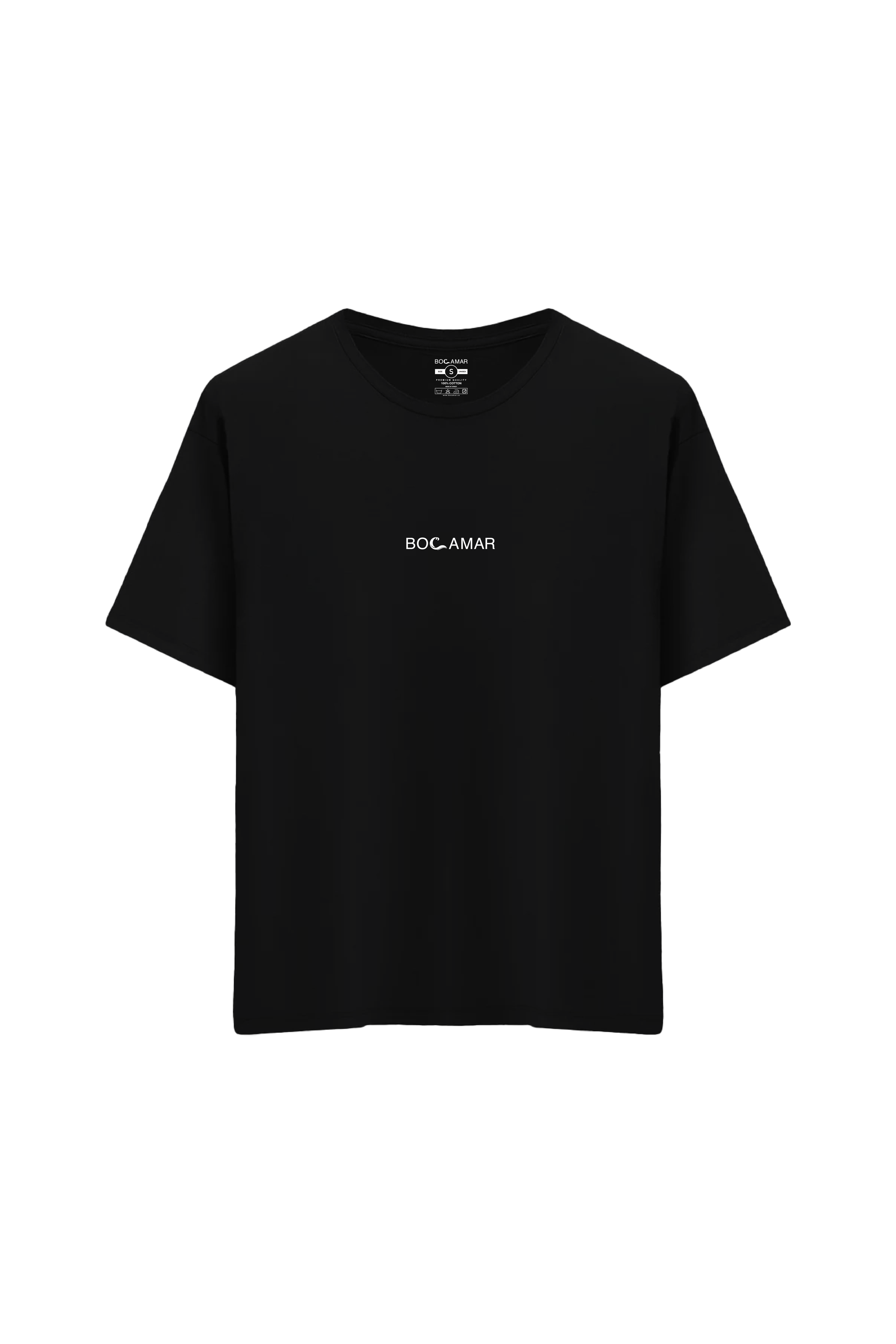 Astronot Baskılı Oversize Unisex Bisiklet Yaka T-Shirt - No.2