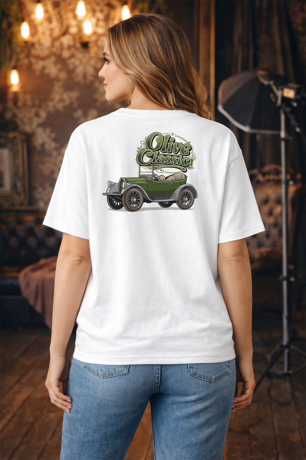 BOCAMAR - OVERSİZE UNISEX BİSİKLET YAKA TSHIRT